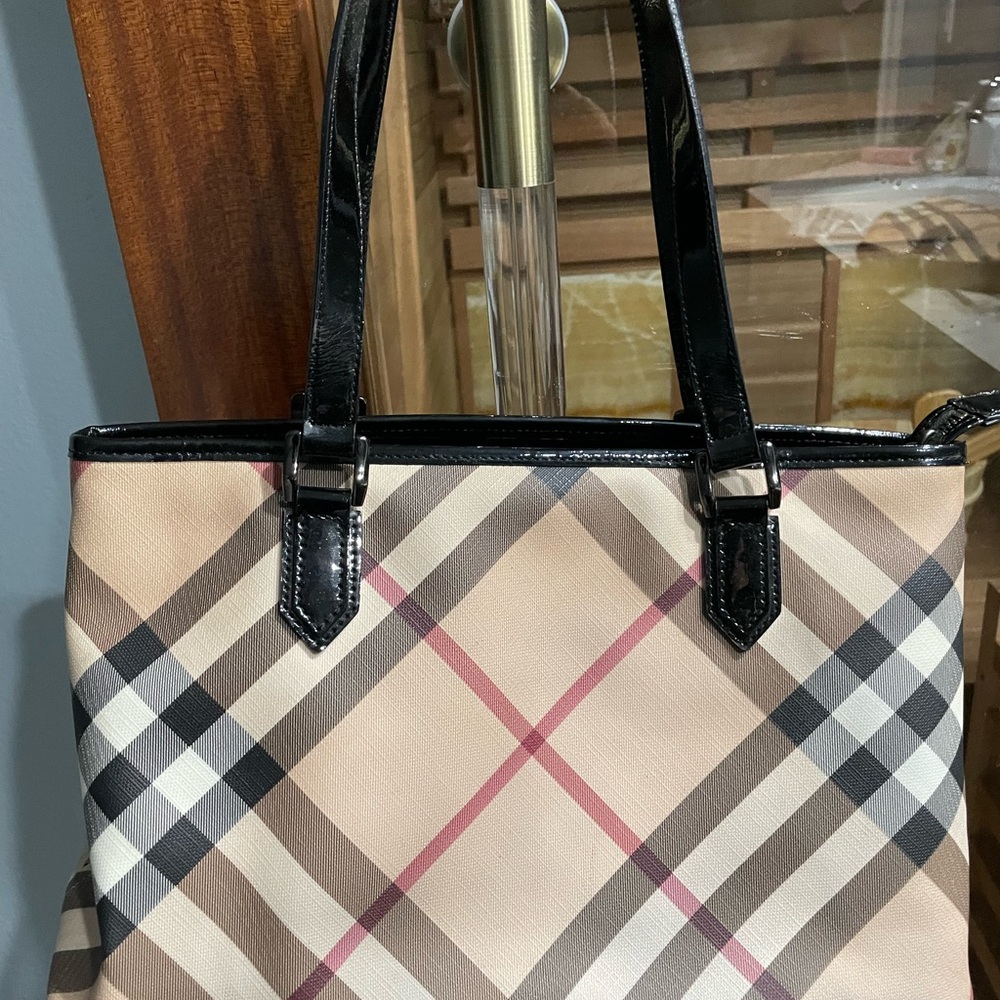 Burberry Check Tote